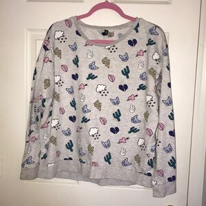 Very cute lightweight sweatshirt size XL